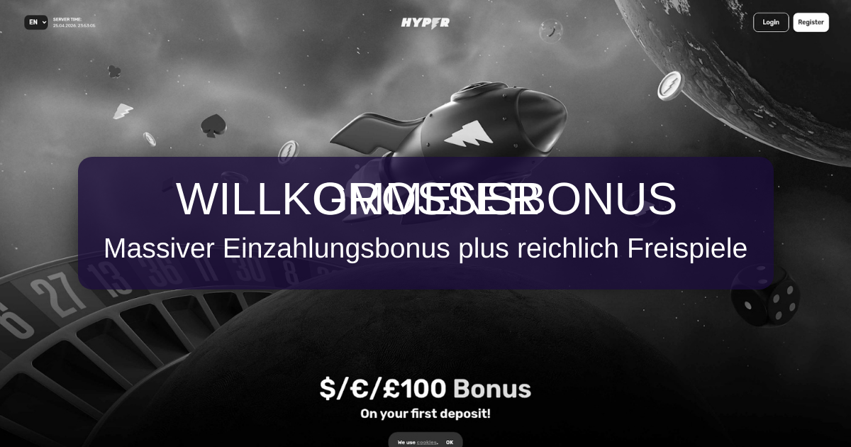 Hyper Casino Österreich - Slots & schnelle Auszahlungen