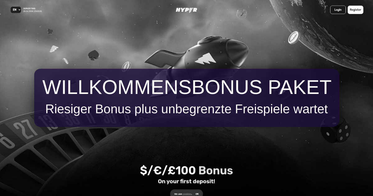 Hyper Casino Deutschland - Slots & schnelle Auszahlungen